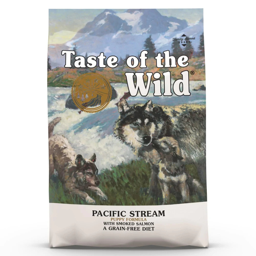 Taste Of The Wild Pacific Stream Puppy Smoked Salmon Puppy Dog Dry Food - Cadotails