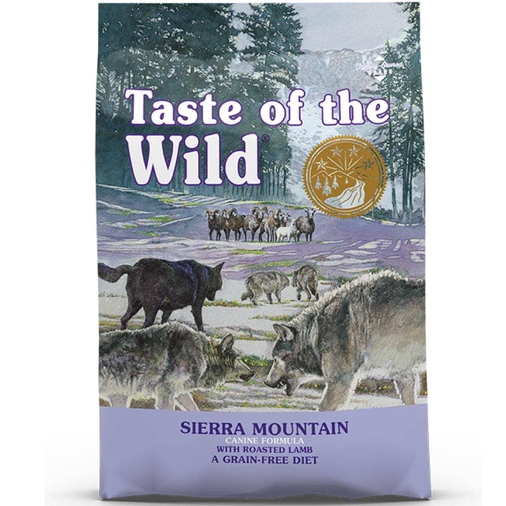 Taste Of The Wild Sierra Mountain Canine Roasted Lamb Adult Dog Dry Food - Cadotails