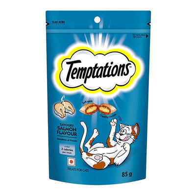 Temptations Cat Treat, Savoury Salmon Flavour - Cadotails
