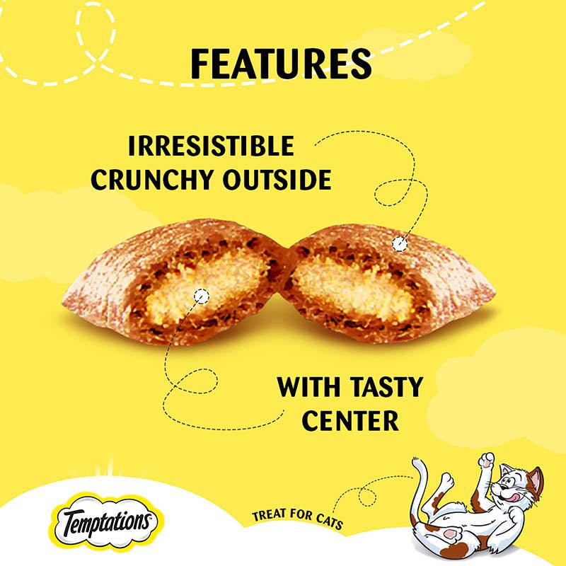 Temptations Cat Treat, Seafood Medley Flavour - Cadotails