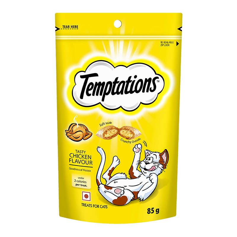 Temptations Cat Treat, Tasty Chicken Flavour - Cadotails