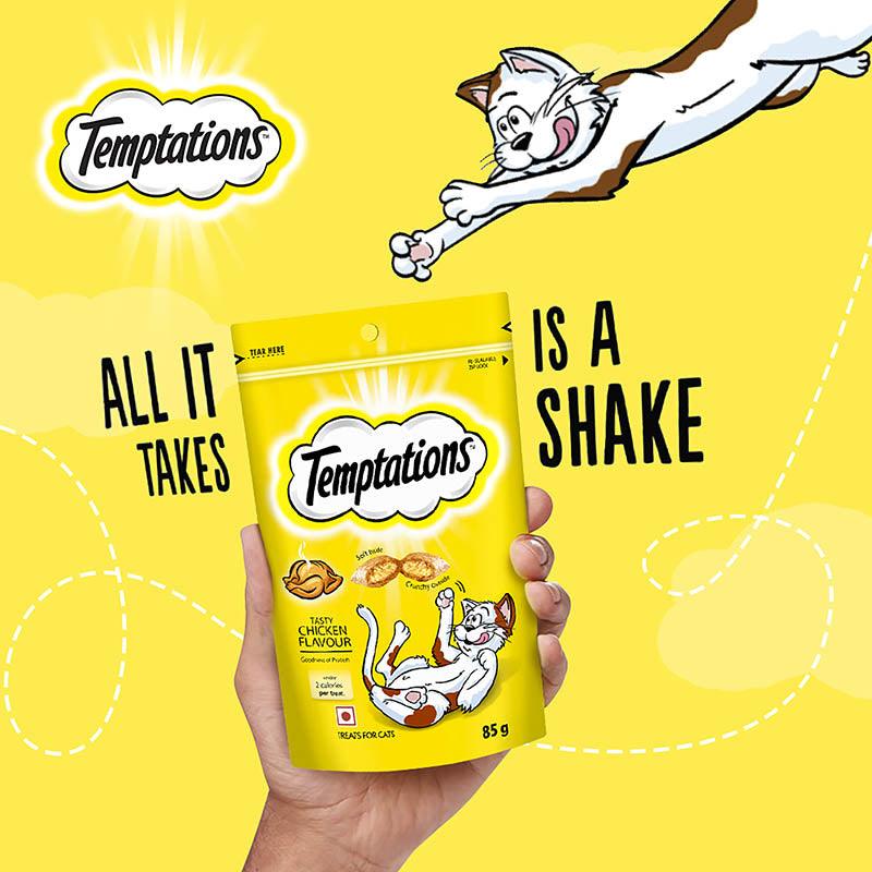 Temptations Cat Treat, Tasty Chicken Flavour - Cadotails