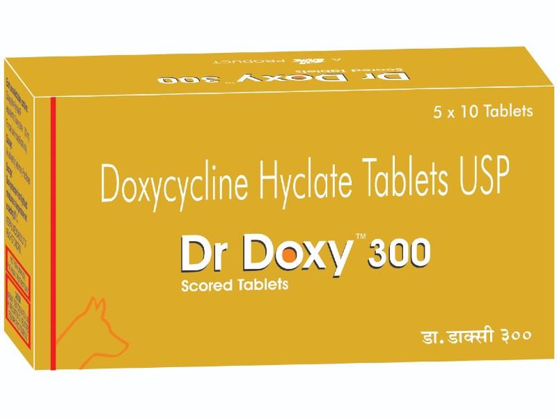 TTK Healthcare Dr Doxy 200Mg /300Mg Doxycycline Antibiotic Tablets - Cadotails