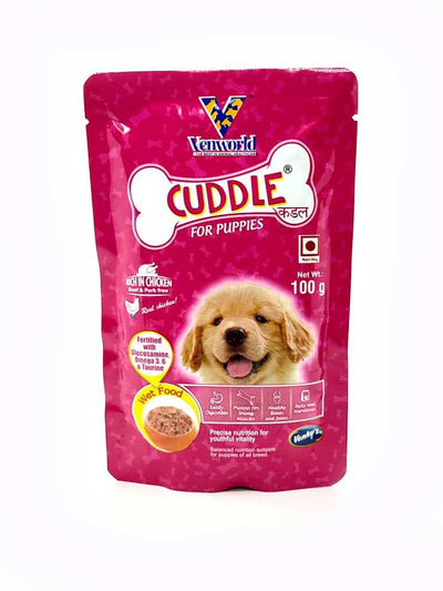 Venworld Cuddle Rich In Chicken Puppy Dog Wet Food - Cadotails