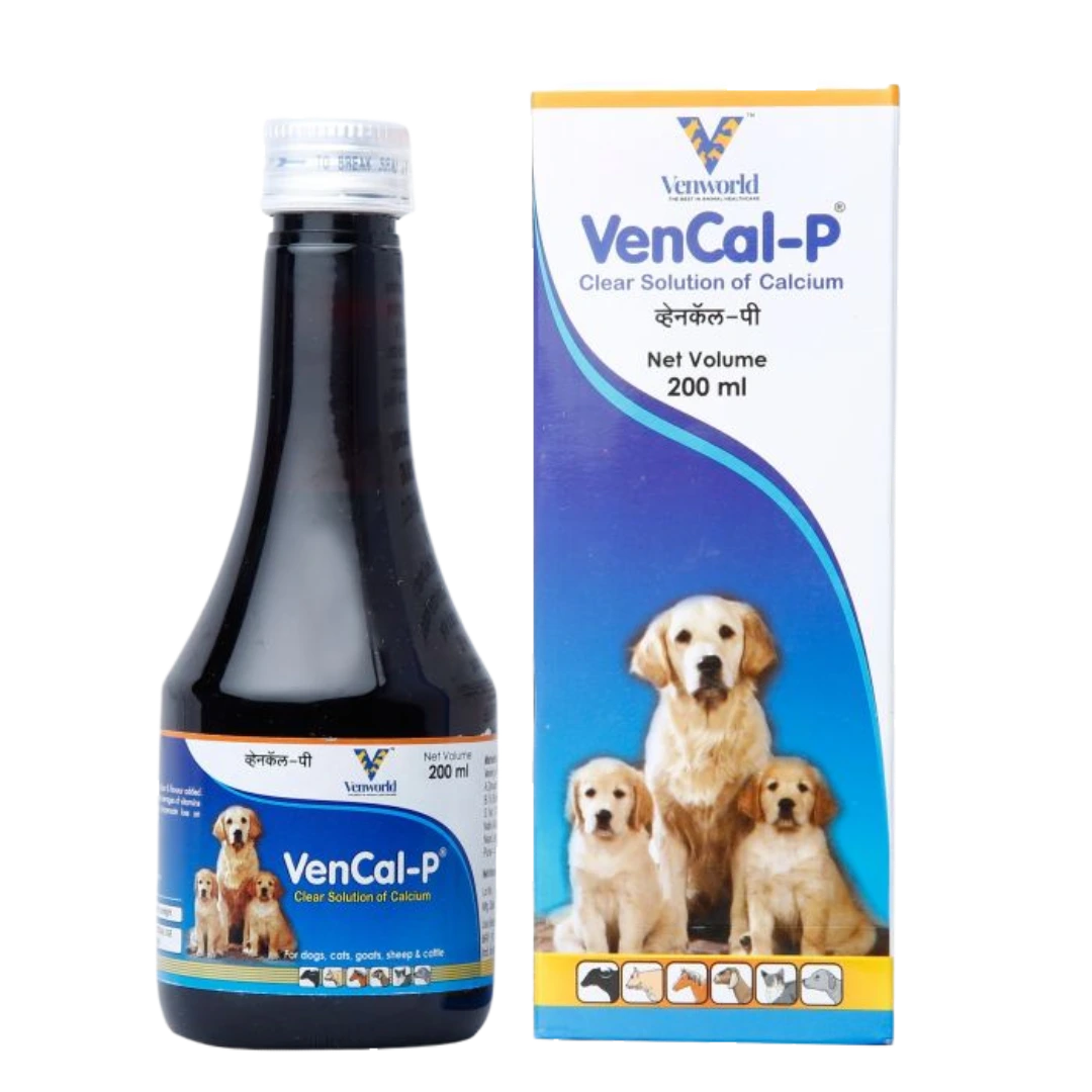 Venworld Vencal-P Calcium Supplement For Pets - Cadotails