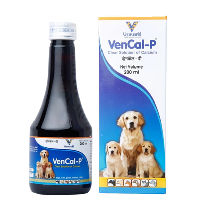 Venworld Vencal-P Calcium Supplement For Pets - Cadotails