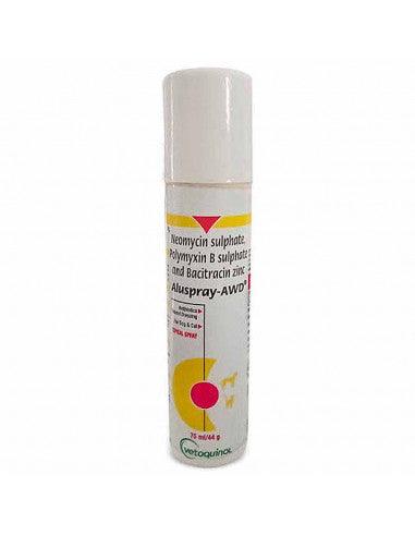 Vetoquinol Aluspray-Awd Wounds & Cuts Spray For Dogs & Cats - Cadotails