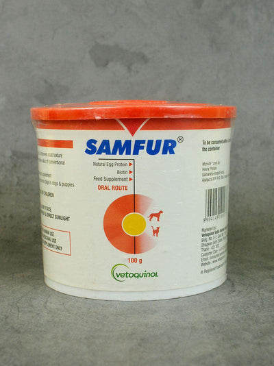 Vetoquinol Samfur Protein Powder For Dogs & Cats - Cadotails
