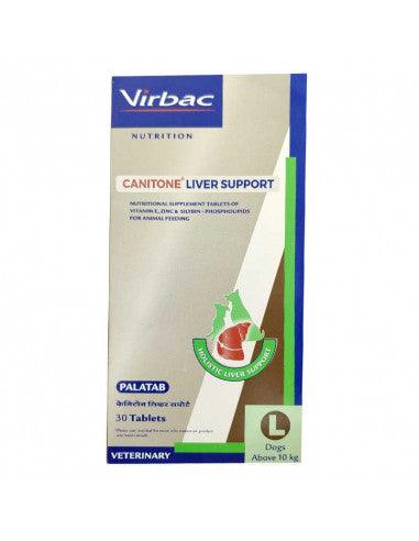 Virbac Canitone Liver Support 30 Tablets For Dogs - Cadotails