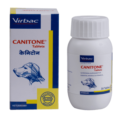 Virbac Canitone Supllement 30 Tablets For Dogs - Cadotails