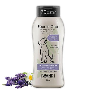 Wahl Lavender Chamomile Four In One Dog Shampoo And Conditioner - Cadotails