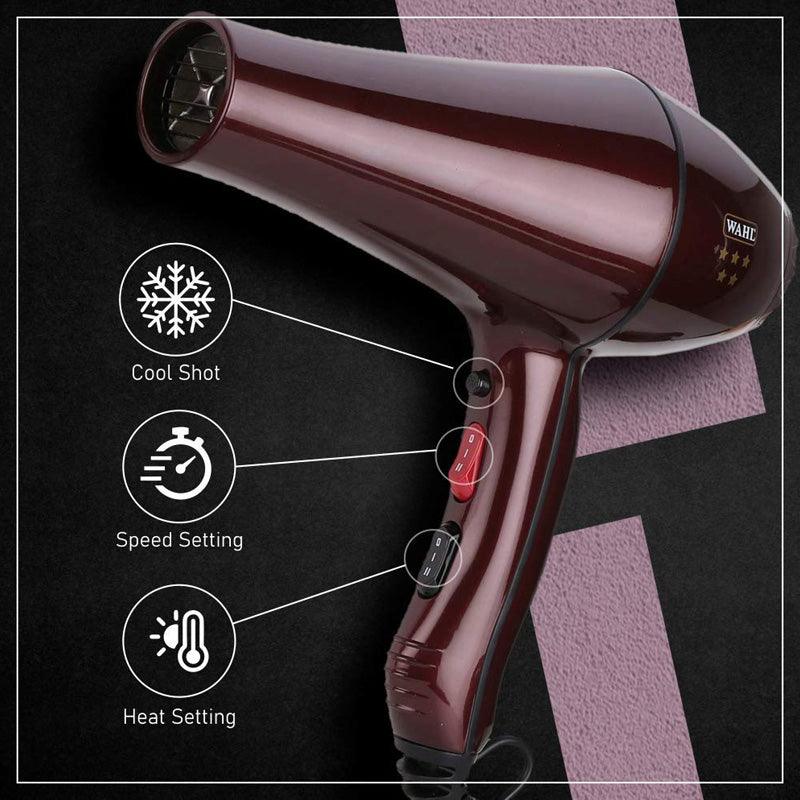 Wahl Super Dry Turbo Hair Dryer-2000 Watts - Cadotails