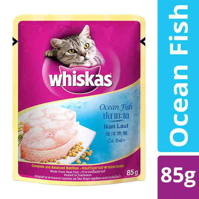 Whiskas Ocean Fish Adult Cat Wet Food - Cadotails