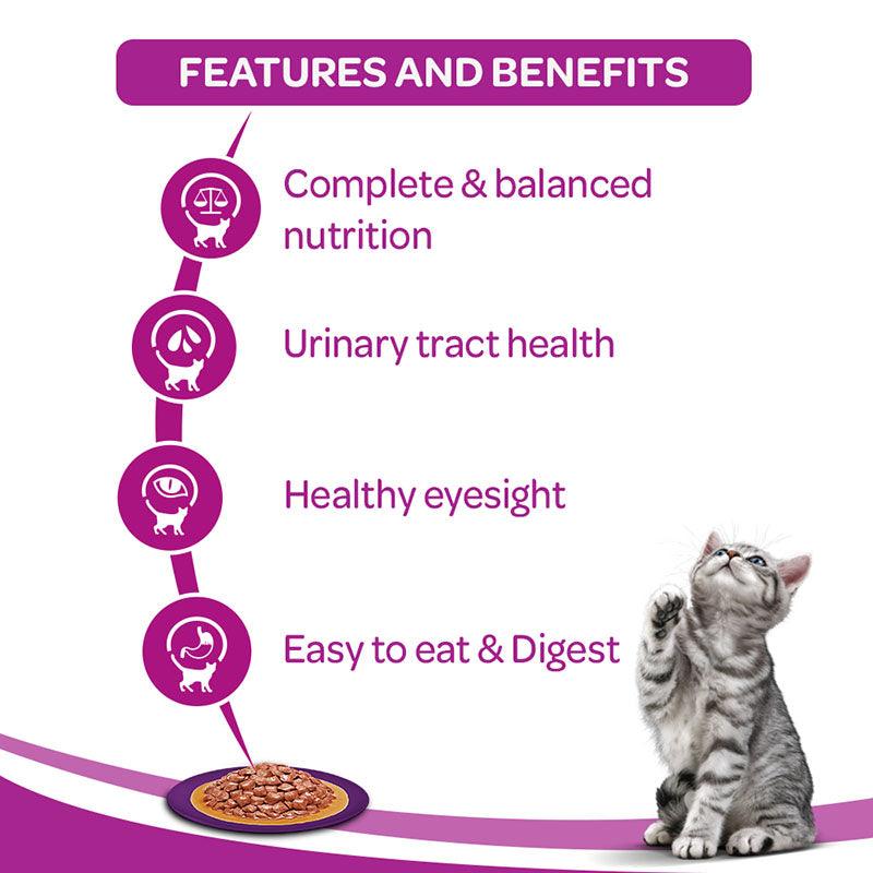 Whiskas Tuna In Jelly Adult Cat Wet Food - Cadotails