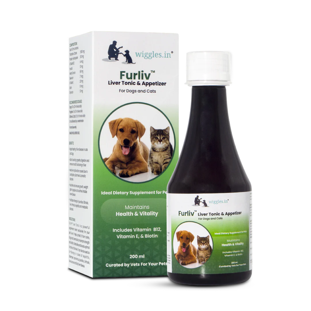 Wiggles Furliv Liver Tonic For Dogs & Cats - Cadotails