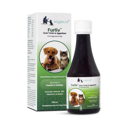 Wiggles Furliv Liver Tonic For Dogs & Cats - Cadotails