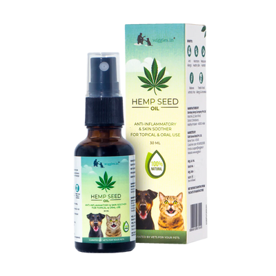 Wiggles Hemp Seed Oil For Dogs Cats - Cadotails