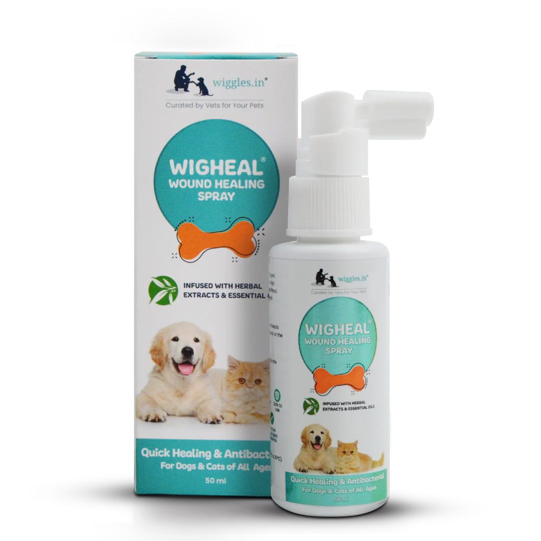 Wiggles Wighealâ® Wound Healing Spray For Dogs & Cats - Cadotails